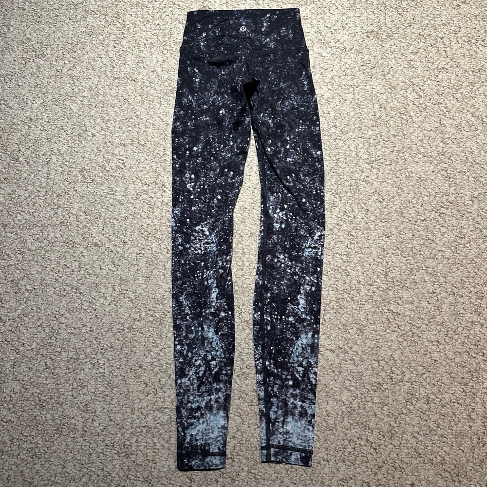 Lululemon Wunder Under Hi-Rise Tight Nulux Effervescence 50g Multi Black - Picture 8 of 8